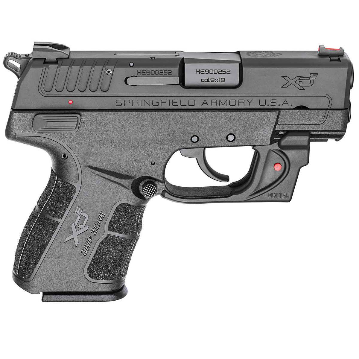 Springfield Armory XDE 9mm Luger 3.3in Black Pistol - 9+1 Rounds Springfield Armory XDE 9mm Luger 3.3in Black Pistol - 9+1 Rounds