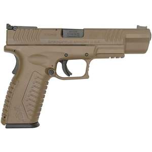 Springfield Armory XDM 10mm Auto 5.25in FDE Pistol - 15+1 Rounds