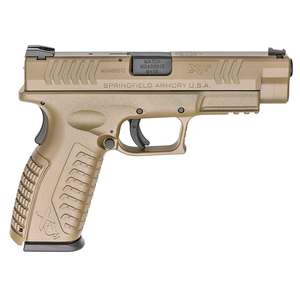 Springfield Armory XDM 9mm Luger 4.5in FDE Pistol - 19+1 Rounds