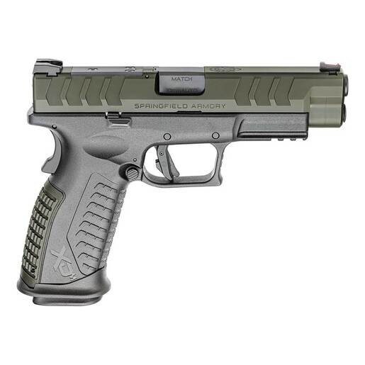 Springfield Armory XDM Elite Sling Package 10mm Auto 4.5in OD Green Pistol - 16+1 Rounds - Green image