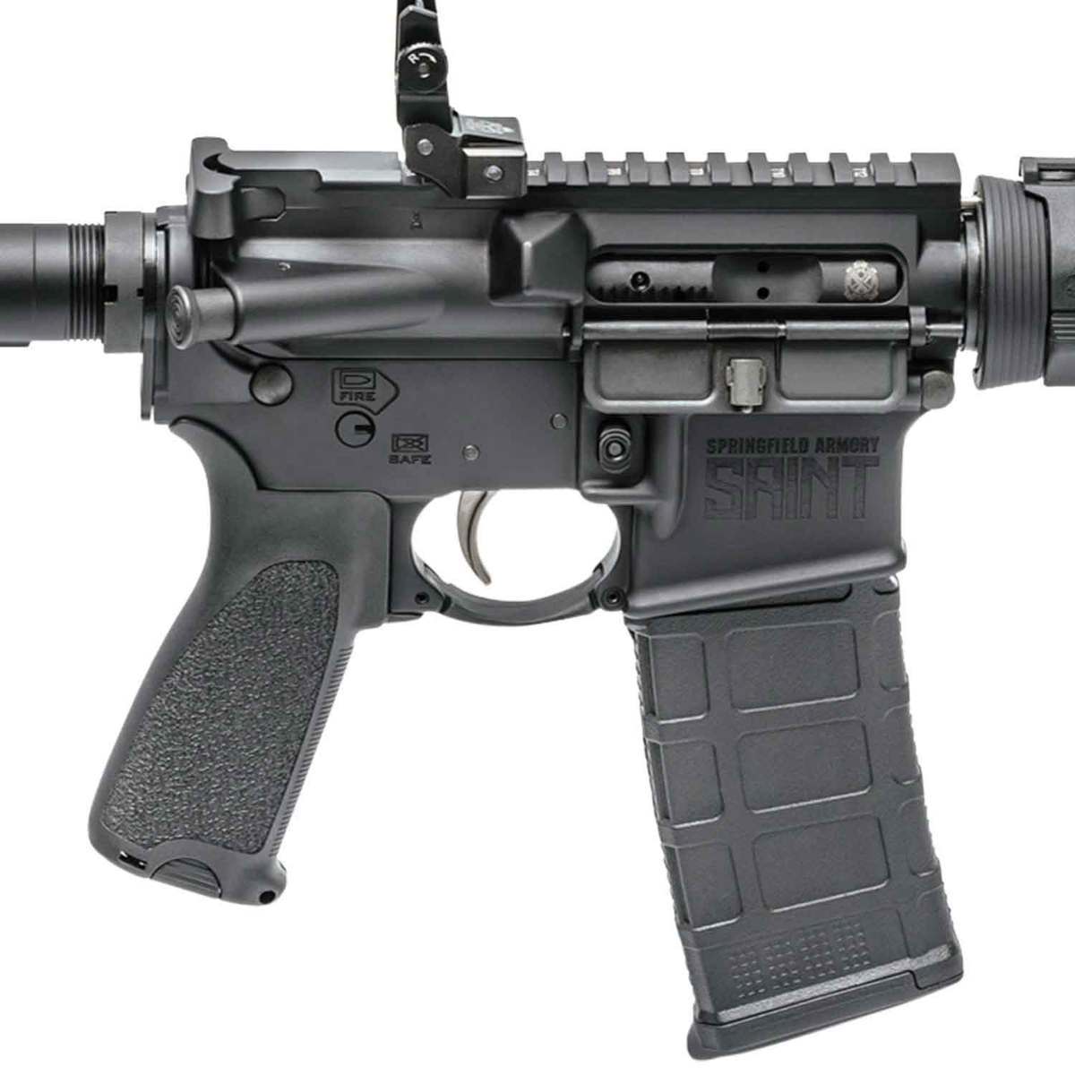 Springfield Armory Saint AR15 5.56mm NATO 16in Black Semi Automatic Modern Sporting Rifle - 30+1 Rounds - Black Springfield Armory Saint AR15 5.56mm NATO 16in Black Semi Automatic Modern Sporting Rifle - 30+1 Rounds - Black