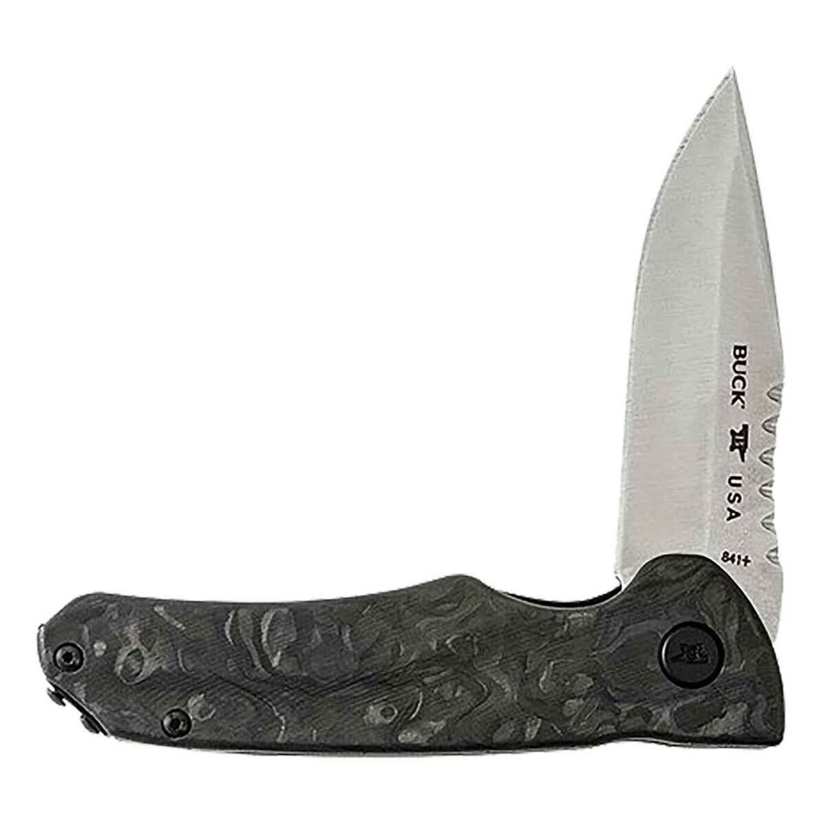 Buck Knives Sprint Pro 3.06 inch Folding Knife - Marbled Carbon Fiber Buck Knives Sprint Pro 3.06 inch Folding Knife - Marbled Carbon Fiber