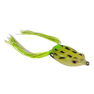 SPRO Bronzeye Jr. 60 Frog - Neon Glow, 2-2/5in