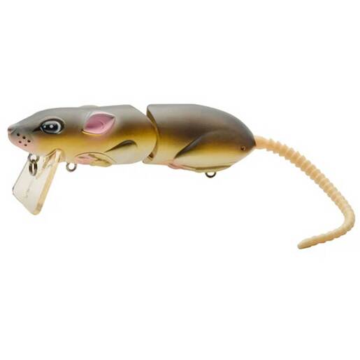 SPRO RAT 25 Topwater Hard Bait – Gray Ghost 5-1/4in W/Tail