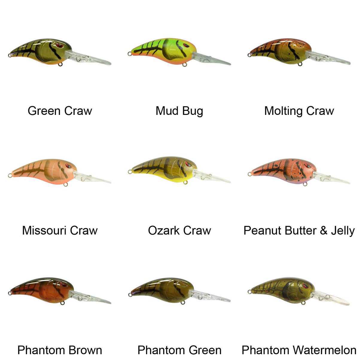 SPRO Rock Crawler 55 Round Bill Deep Diving Crankbait SPRO Rock Crawler 55 Round Bill Deep Diving Crankbait