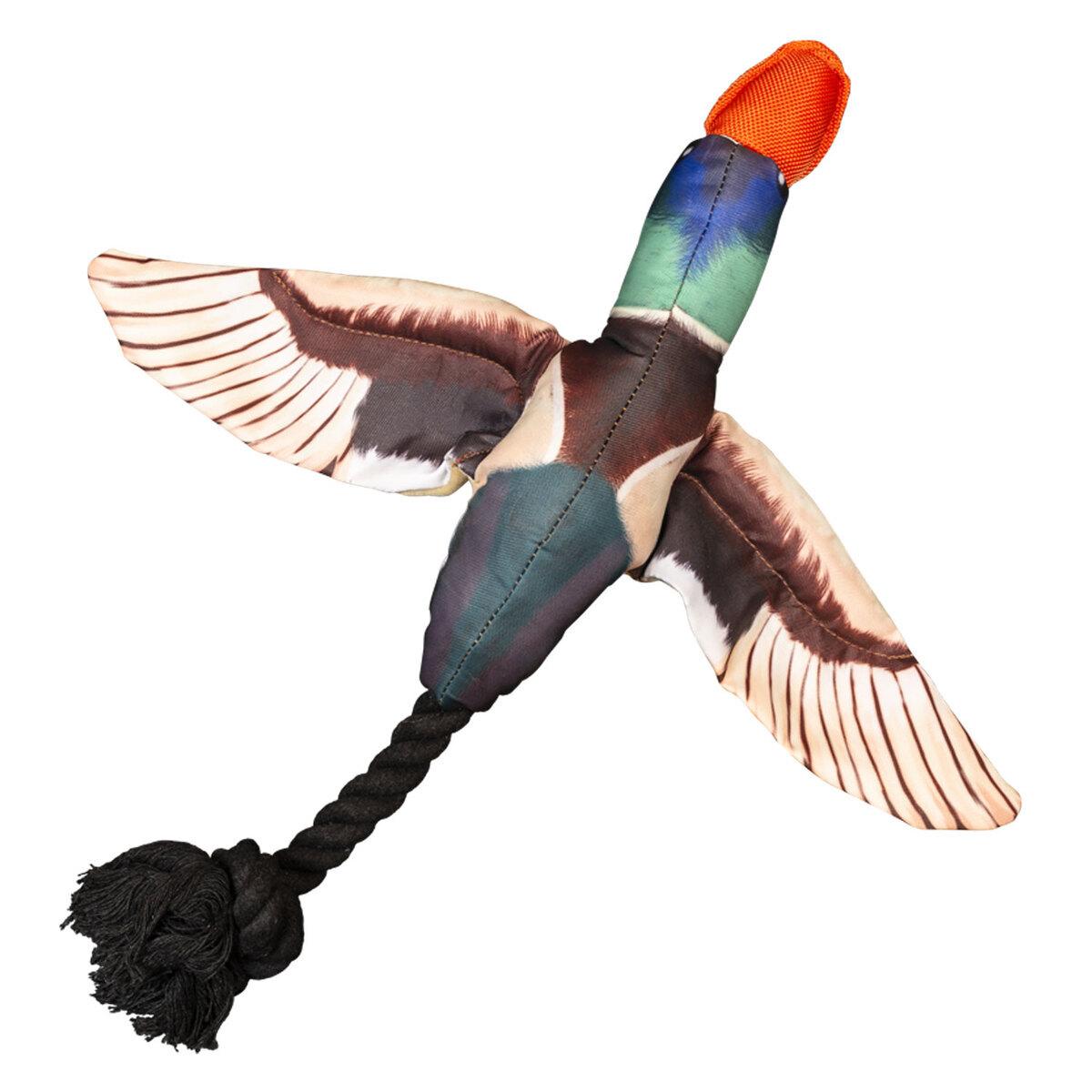 Spunky Pup Fly & Fetch Duck Dog Toy - Multi Spunky Pup Fly & Fetch Duck Dog Toy - Multi