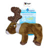 Spunky Pup Recycled PETE Caribou Dog Toy - Large - Brown
