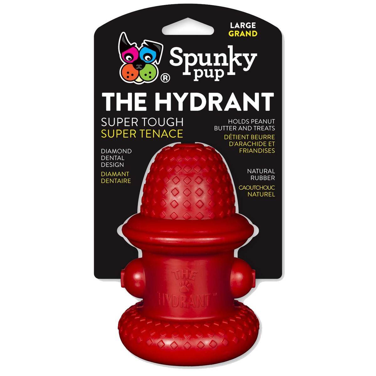 Spunky Pup The Hydrant - Large - Red Spunky Pup The Hydrant - Large - Red