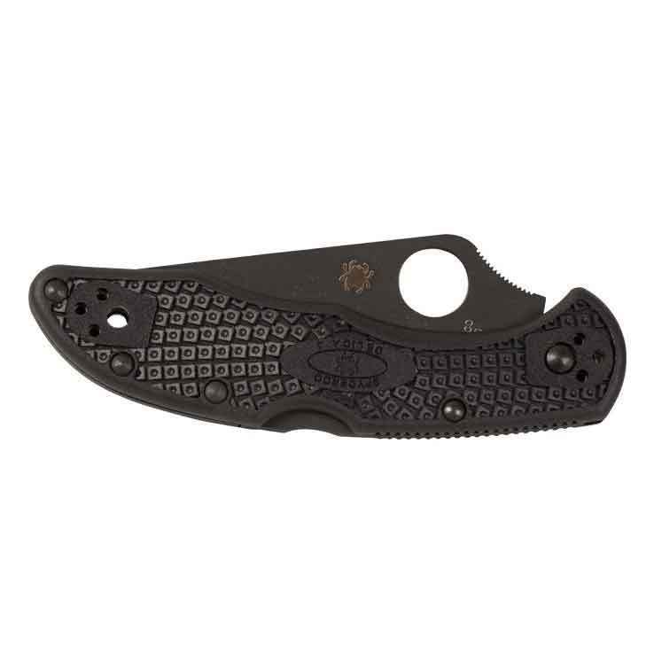 Spyderco Delica 4 2.88 inch Folding Knife - Black Spyderco Delica 4 2.88 inch Folding Knife - Black