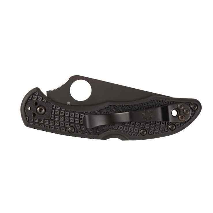 Spyderco Delica 4 2.88 inch Folding Knife - Black Spyderco Delica 4 2.88 inch Folding Knife - Black