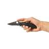 Spyderco Delica 4 2.88 inch Folding Knife - Black