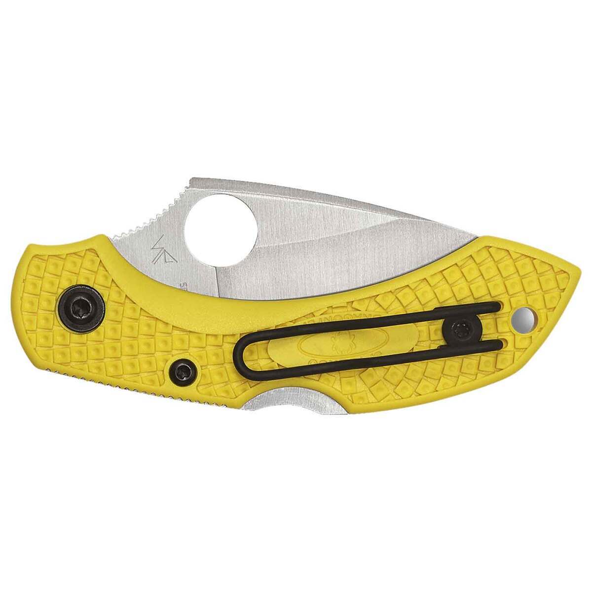 Spyderco Dragonfly 2 Salt 2.28 inch Folding Knife - Yellow - Yellow Spyderco Dragonfly 2 Salt 2.28 inch Folding Knife - Yellow - Yellow