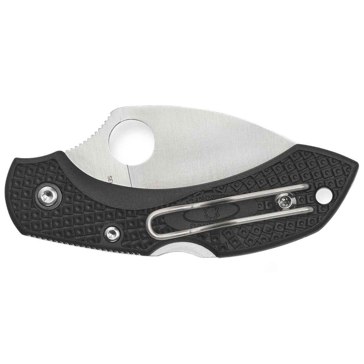 Spyderco Dragonfly 2.25 inch Folding Knife - Black - Black Spyderco Dragonfly 2.25 inch Folding Knife - Black - Black