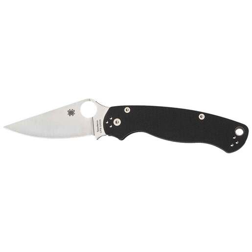 Spyderco Para Military 2 3.42 inch Folding Knife - Black
