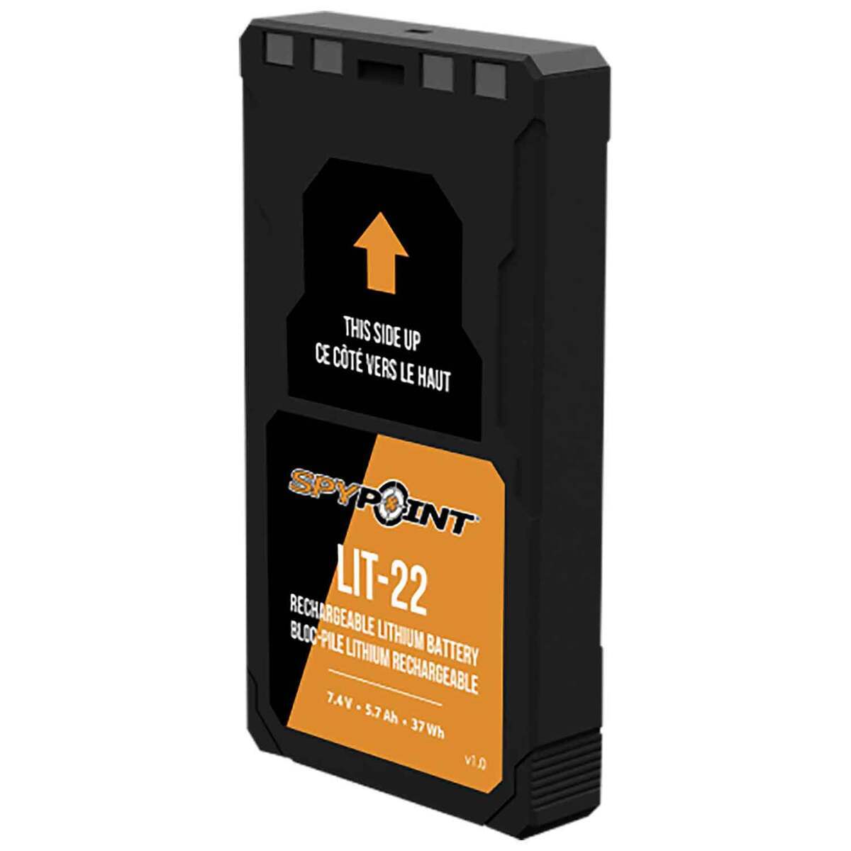 Spypoint LIT-22 Rechargeable Lithium Battery Pack - Black Spypoint LIT-22 Rechargeable Lithium Battery Pack - Black