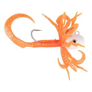 Gibbs Delta Squirm Worm Saltwater Soft Bait - Orange, 4oz