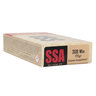 SSA 308 Winchester 175gr HP Rifle Ammo - 20 Rounds