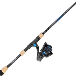 bass fishing spinning rod and reel combo ProFISHiency Krazy Rizz Spincast anodized aluminum spool thats 100% braid VEVOR Rod and Fishing Reel