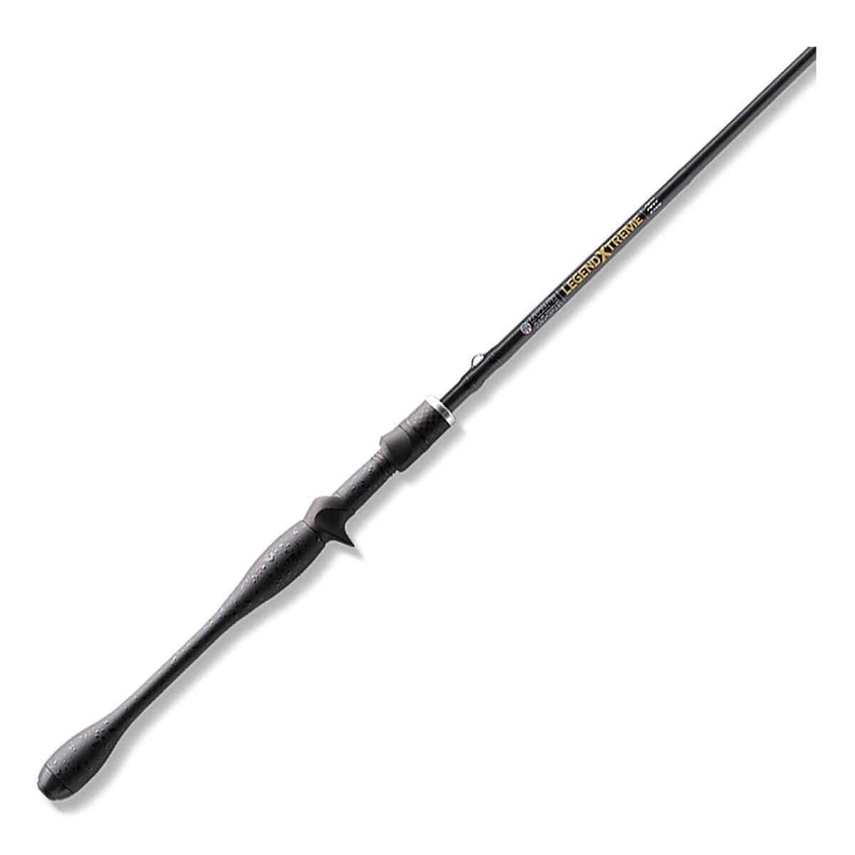 St. Croix Legend Xtreme Casting Rod - 7ft 1in, Medium Heavy Power, Extra Fast Action, 1pc - Black Coral St. Croix Legend Xtreme Casting Rod - 7ft 1in, Medium Heavy Power, Extra Fast Action, 1pc - Black Coral