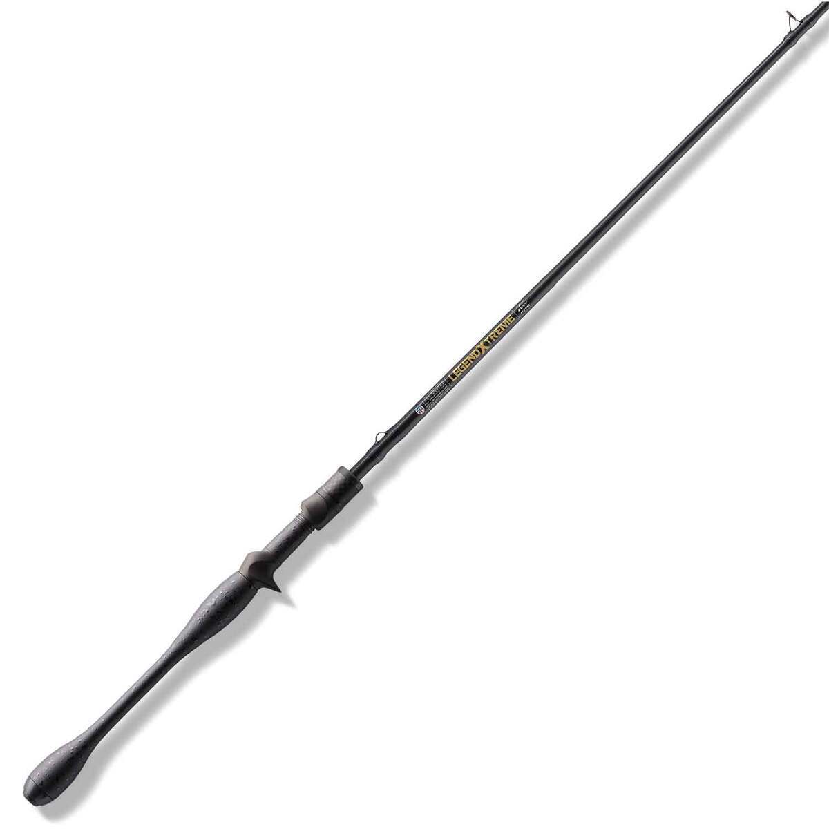 St. Croix Legend Xtreme Casting Rod - 7ft, Medium Heavy Power, Fast Action, 1pc - Black Coral St. Croix Legend Xtreme Casting Rod - 7ft, Medium Heavy Power, Fast Action, 1pc - Black Coral
