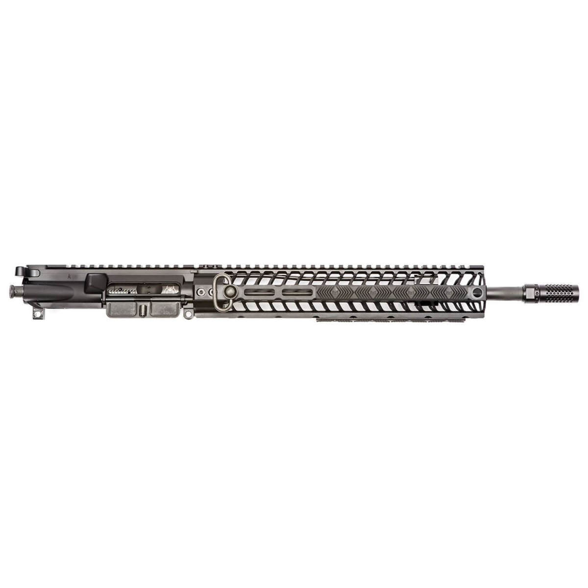 Spikes Tactical Midlength 14.5in 5.56 M-Lock Rail - Black Spikes Tactical Midlength 14.5in 5.56 M-Lock Rail - Black