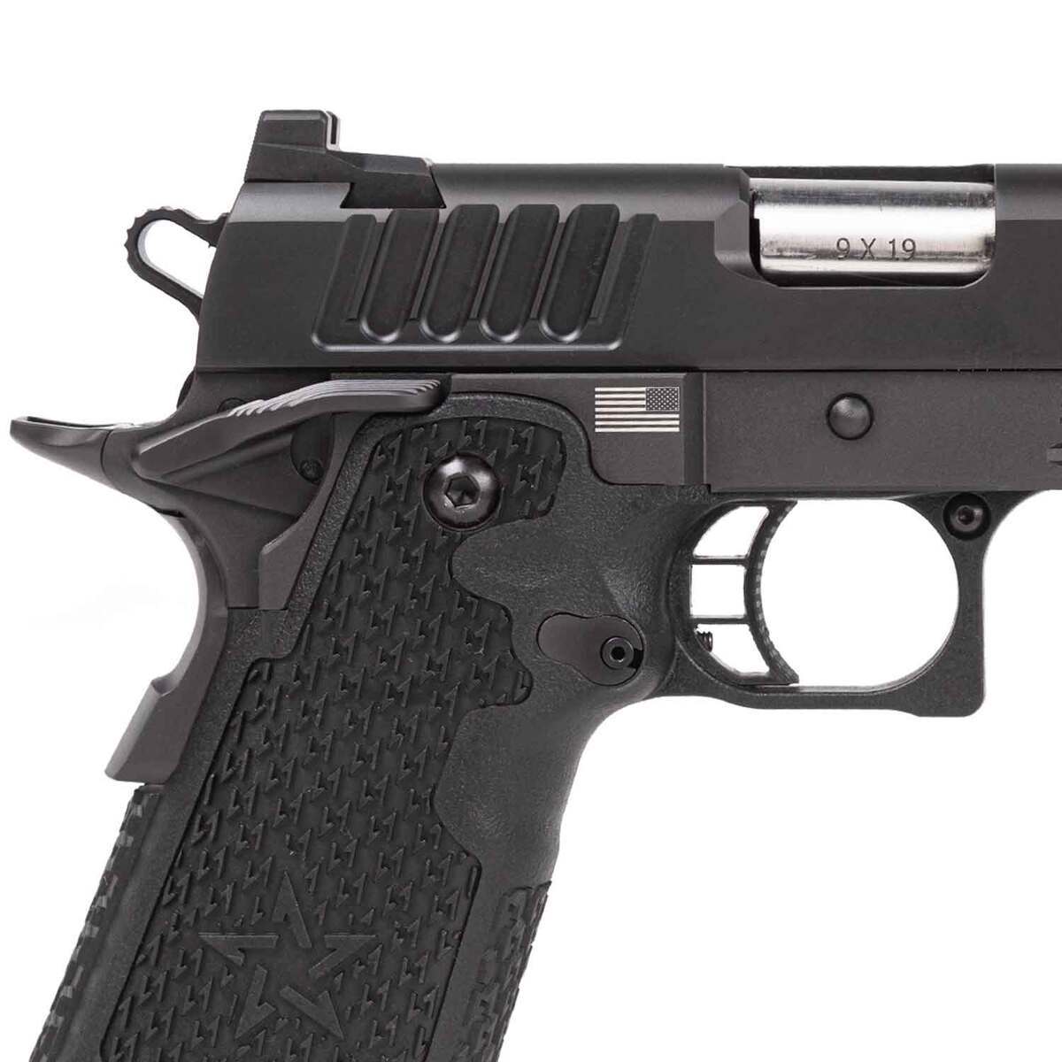 Staccato C2 9mm Luger 3.9in Black Pistol - 16+1 Rounds - Black Staccato C2 9mm Luger 3.9in Black Pistol - 16+1 Rounds - Black