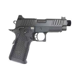 Staccato C2 Compact Sight 9mm Luger 3.9in Anodized Diamond Like Carbon Threaded Pistol - 16+1 Rounds