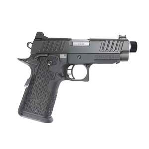 Staccato C2 Compact Sight 9mm Luger 3.9in Anodized Stainless Threaded Pistol - 16+1 Rounds
