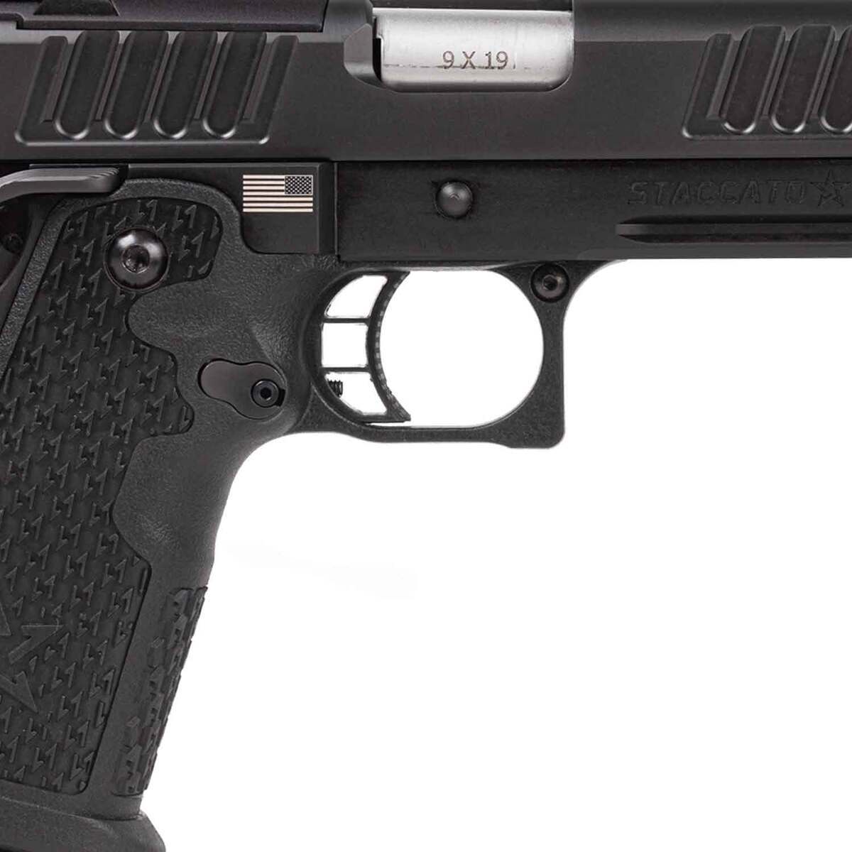 Staccato C2 DPO 9mm Luger 3.9in Black Pistol - 16+1 Rounds - Black Staccato C2 DPO 9mm Luger 3.9in Black Pistol - 16+1 Rounds - Black