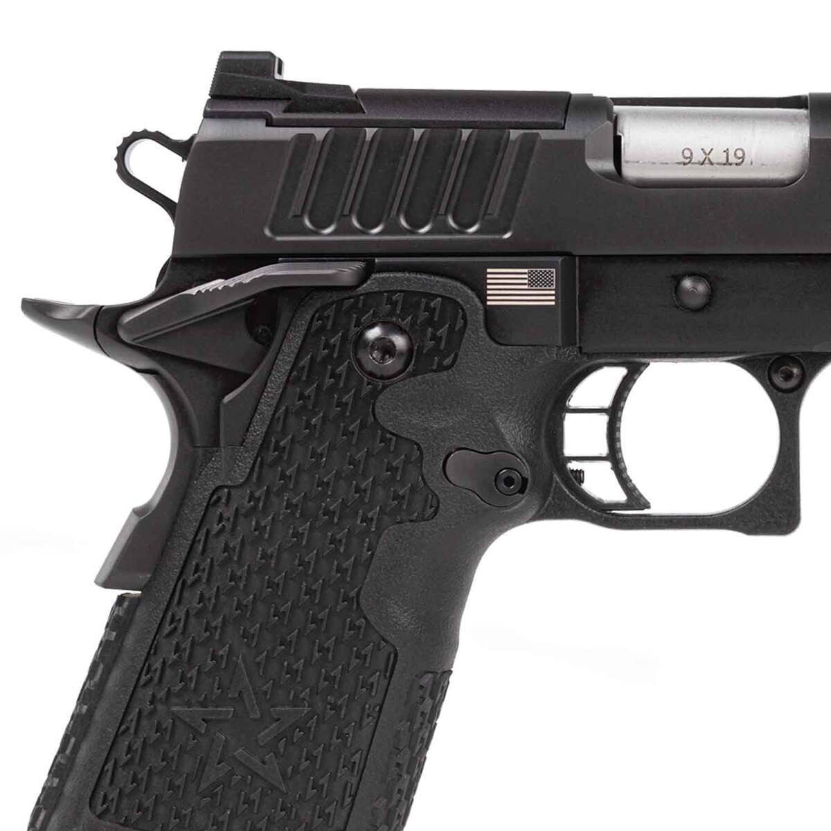 Staccato C2 DPO 9mm Luger 3.9in Black Pistol - 16+1 Rounds - Black Staccato C2 DPO 9mm Luger 3.9in Black Pistol - 16+1 Rounds - Black