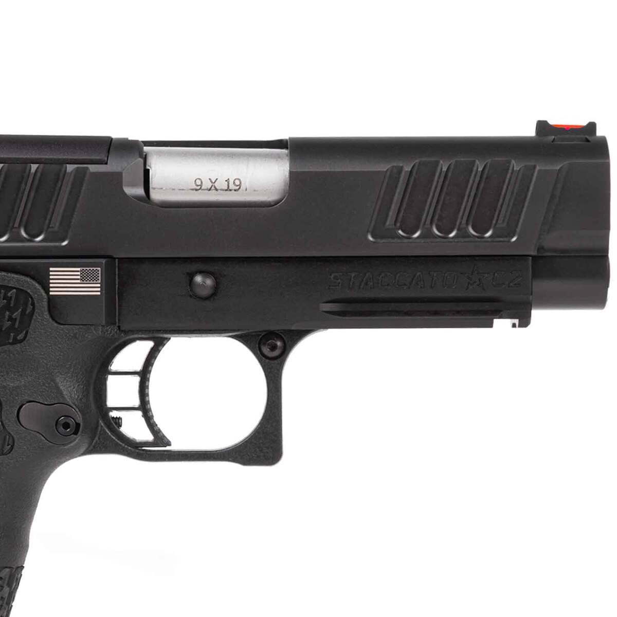 Staccato C2 DPO 9mm Luger 3.9in Black Pistol - 16+1 Rounds - Black Staccato C2 DPO 9mm Luger 3.9in Black Pistol - 16+1 Rounds - Black