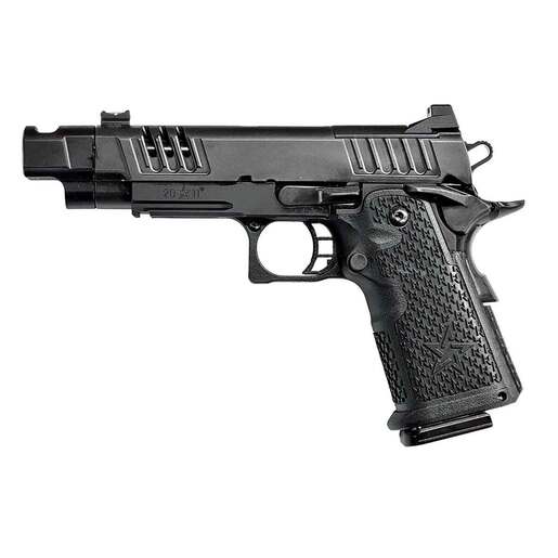 Staccato C2 Optics Ready Threaded 9mm Luger 4.5in DLC Black Pistol - 16+1 Rounds - Black image