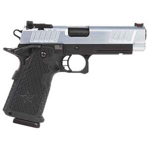 Staccato P 9mm Luger 4.4in Black/Chrome Pistol - 20+1 Rounds