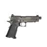 Staccato P Optic Ready 9mm Luger 4.4in Billet Aluminum Diamond Like Carbon Threaded Pistol - 20+1 Rounds - Black
