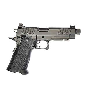 Staccato P Optic Ready 9mm Luger 4.4in Billet Steel Diamond Like Carbon Threaded Pistol - 20+1 Rounds