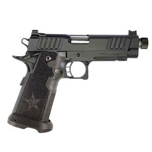 Staccato P Optic Ready 9mm Luger 4.9in Billet Stainless Steel Black Threaded Barrel Pistol - 20+1 Rounds 