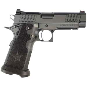 Staccato P Optics Ready 9mm Luger 4.4in Black Anodized Aluminum Alloy Pistol - 20+1 Rounds