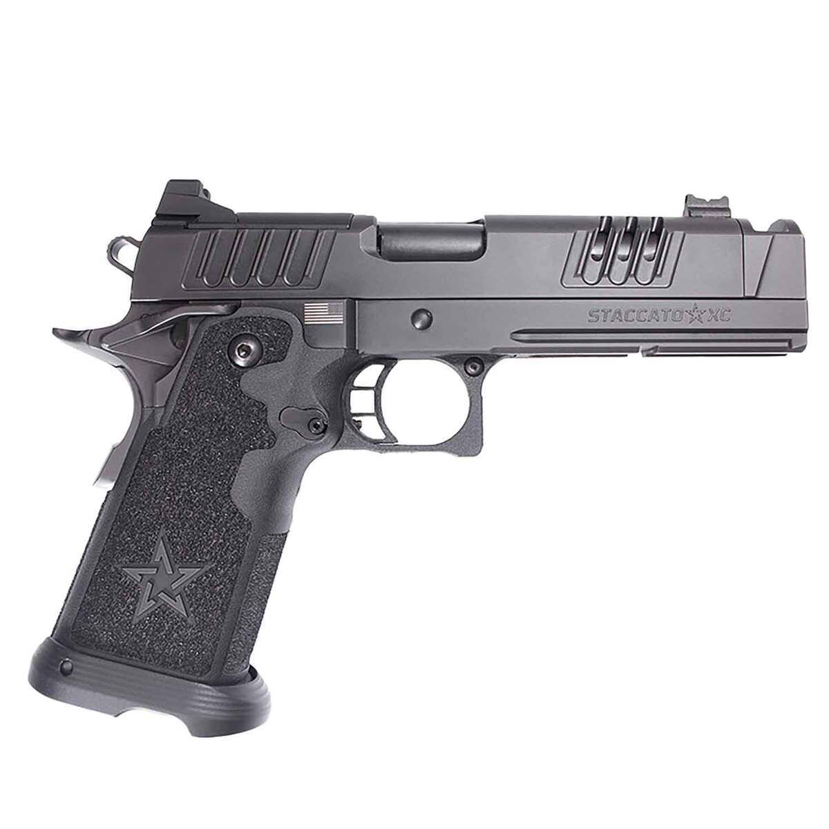 Staccato XC Optic Ready 9mm Luger 5in Billet Steel Pistol - 20+1 Rounds - Black Staccato XC Optic Ready 9mm Luger 5in Billet Steel Pistol - 20+1 Rounds - Black