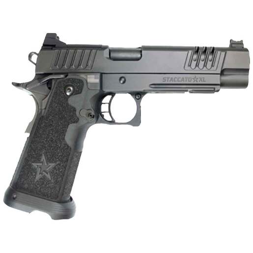 Staccato XL Optic Ready 40 S&W 5.4in Black Pistol - 20+1 Rounds - Black Fullsize - Staccato