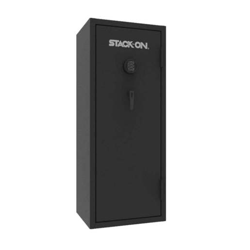 Stack-On Fire Resistant 16 Gun Gun Safe – Black – Black