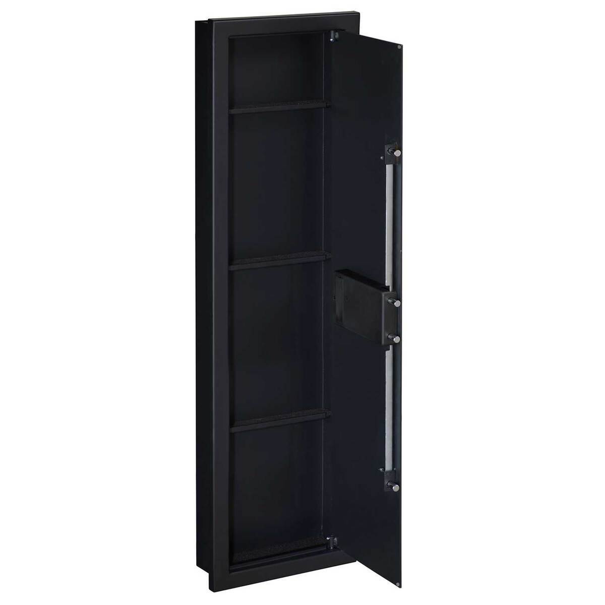 Stack-On 55in In-Wall Safe - Matte Black - Matte Black Stack-On 55in In-Wall Safe - Matte Black - Matte Black