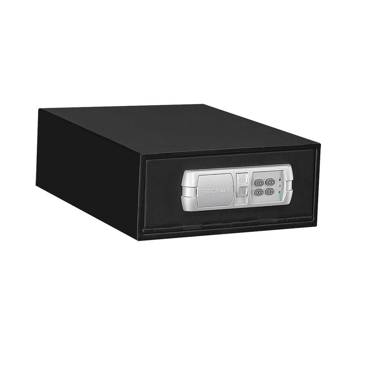 Stack-On Quick Access 1-2 Pistol Safe - Matte Black - Matte Black Stack-On Quick Access 1-2 Pistol Safe - Matte Black - Matte Black