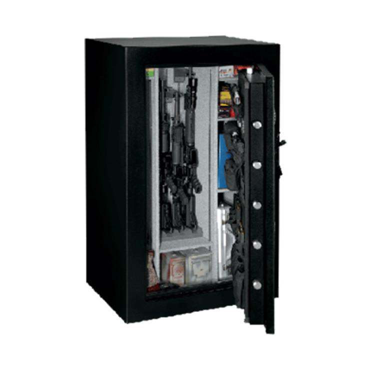 Stack On Tactical Gun Safe 9 StackOn Tactical Fire Resistant Security 20 Gun Safe Black / Flat