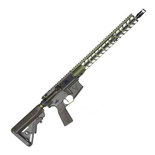 Stag Arms Stag-15 Project SPCTRM 223 Wylde 16in OD Green Semi Automatic Modern Sporting Rifle - 10+1 Rounds - Green - Stag Arms
