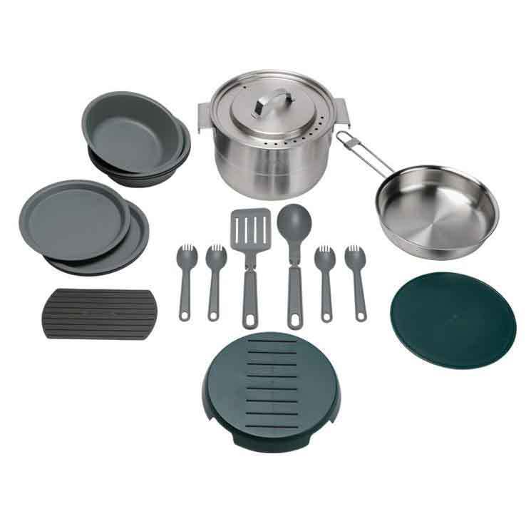 Stanley 19 Piece Adventure Base Camp Cook Set Stanley 19 Piece Adventure Base Camp Cook Set
