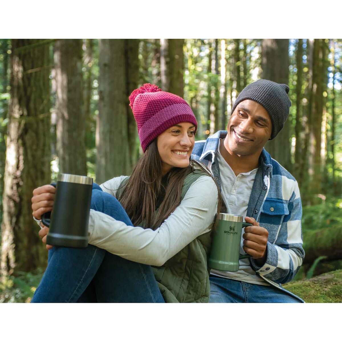 Stanley Adventure Big Grip Beer Stein 24oz Wide Mouth Mug - Matte Black - Matte Black 6.77in x 3.94in x 5.91in Stanley Adventure Big Grip Beer Stein 24oz Wide Mouth Mug - Matte Black - Matte Black 6.77in x 3.94in x 5.91in