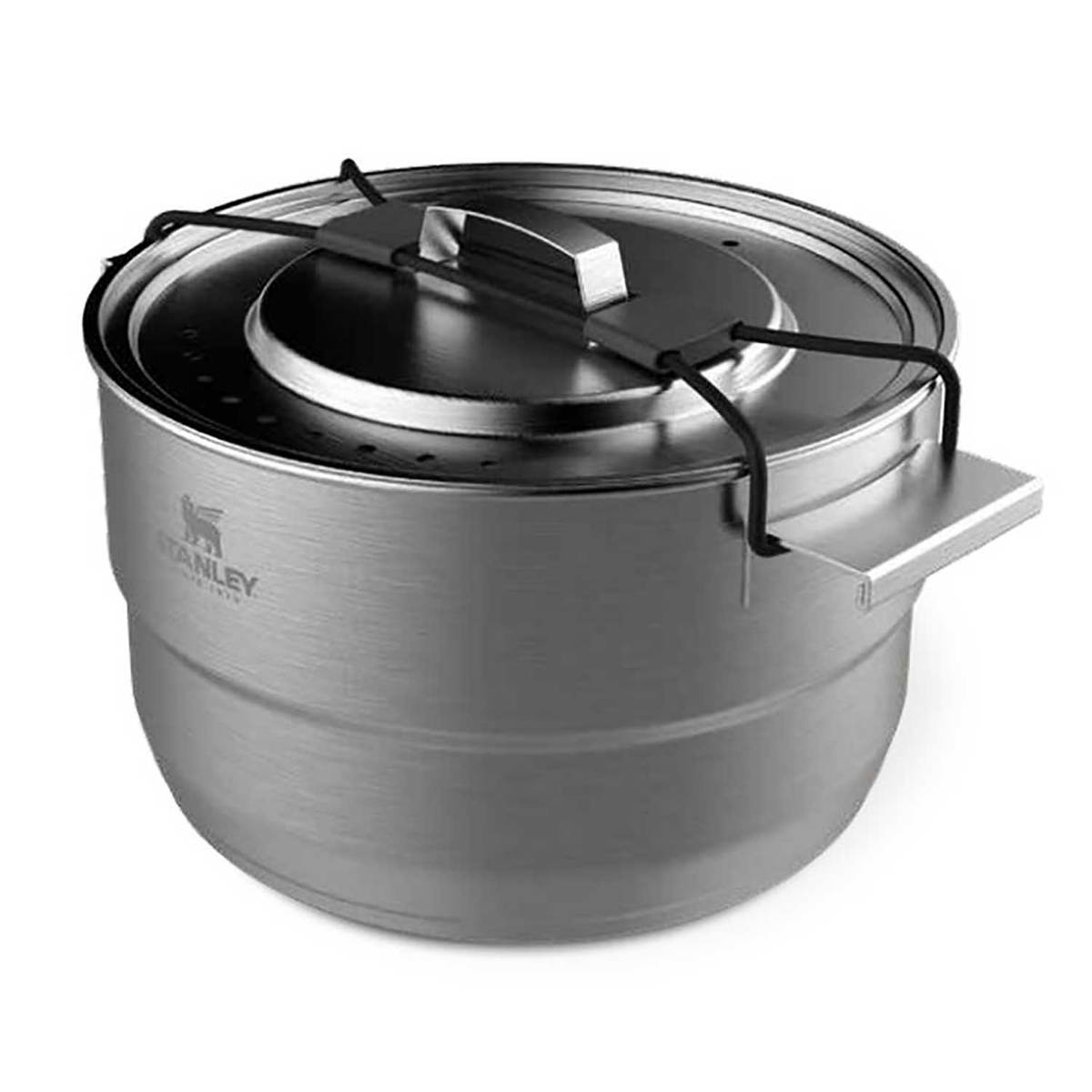 Stanley Adventure Series Even-Heat Camp Pro Cook Set - Stainless Steel 11 piece Set Stanley Adventure Series Even-Heat Camp Pro Cook Set - Stainless Steel 11 piece Set
