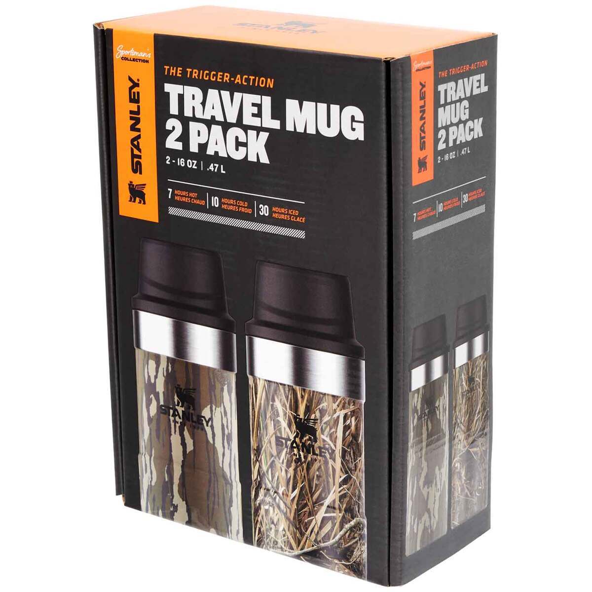 Stanley Classic 16oz Trigger Action Travel Mug Twin Pack - Bottomland/Shadow Grass Habitat - Bottomland/Shadow Grass Habitat Stanley Classic 16oz Trigger Action Travel Mug Twin Pack - Bottomland/Shadow Grass Habitat - Bottomland/Shadow Grass Habitat