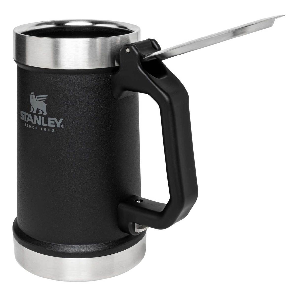 Stanley Classic Bottle Opener Beer Stein - Black - Black 24oz Stanley Classic Bottle Opener Beer Stein - Black - Black 24oz