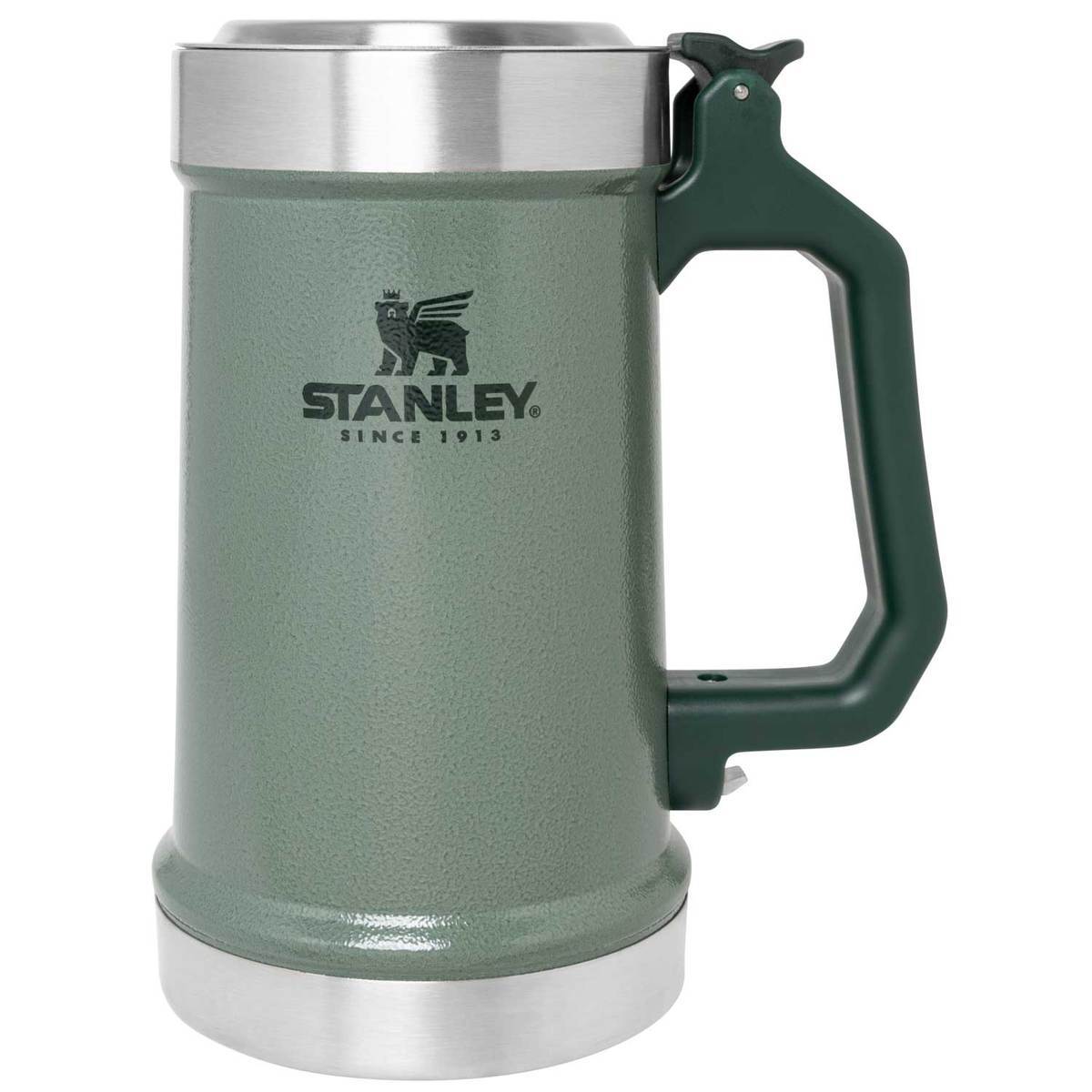Stanley Classic Bottle Opener Beer Stein - Hammertone Green - Green 24oz Stanley Classic Bottle Opener Beer Stein - Hammertone Green - Green 24oz